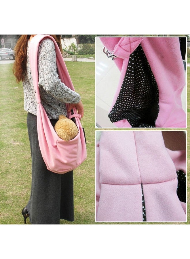 Grtdrm Grtdrm Pet Sling Carrier Bag Travel Tote for Cats Dogs, Up to 16 lbs (Pink) - Image 4