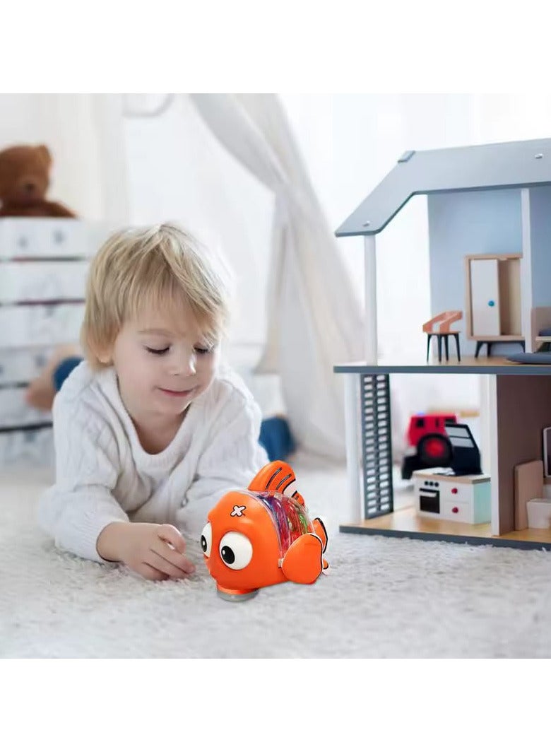 نيمو المتحركة مع الأضواء والموسيقى، لعبة مميزة تضيف المرح والتسلية لطفلكِ، مثالية لجعل كل لحظة مليئة بالمتعة والتفاعل!" - Image 3