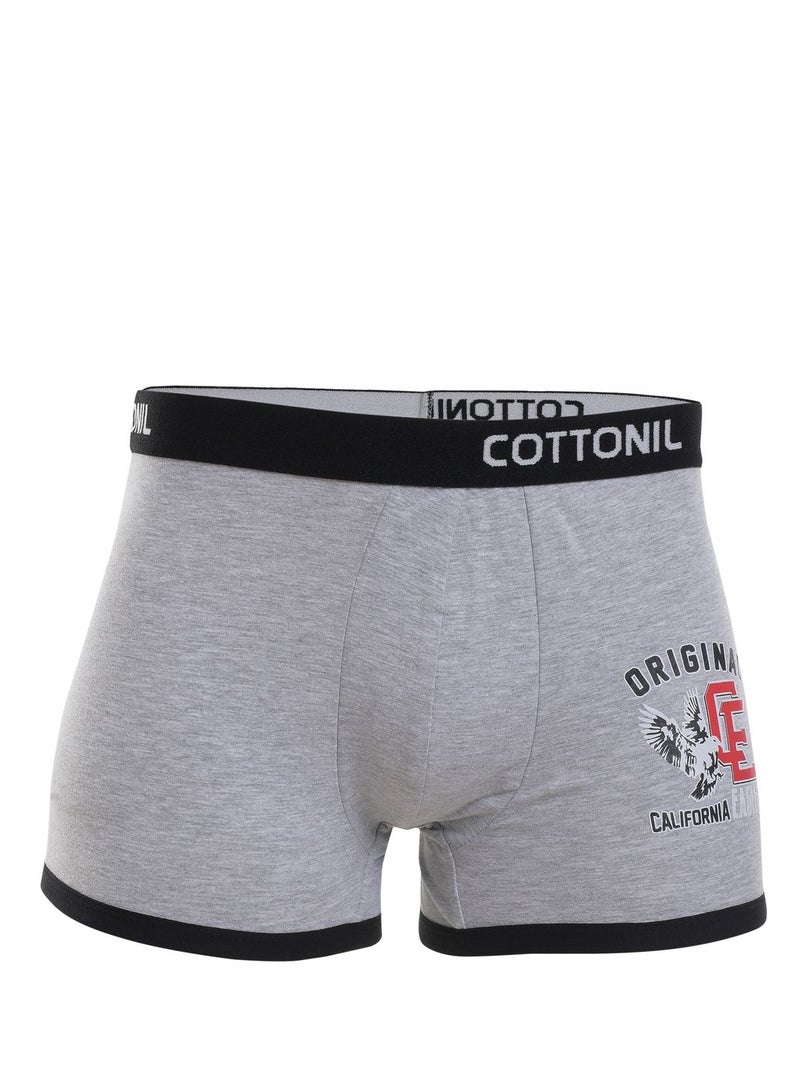 COTTONIL Cottonil - Men Boxer Relax-Grey  - Image 1