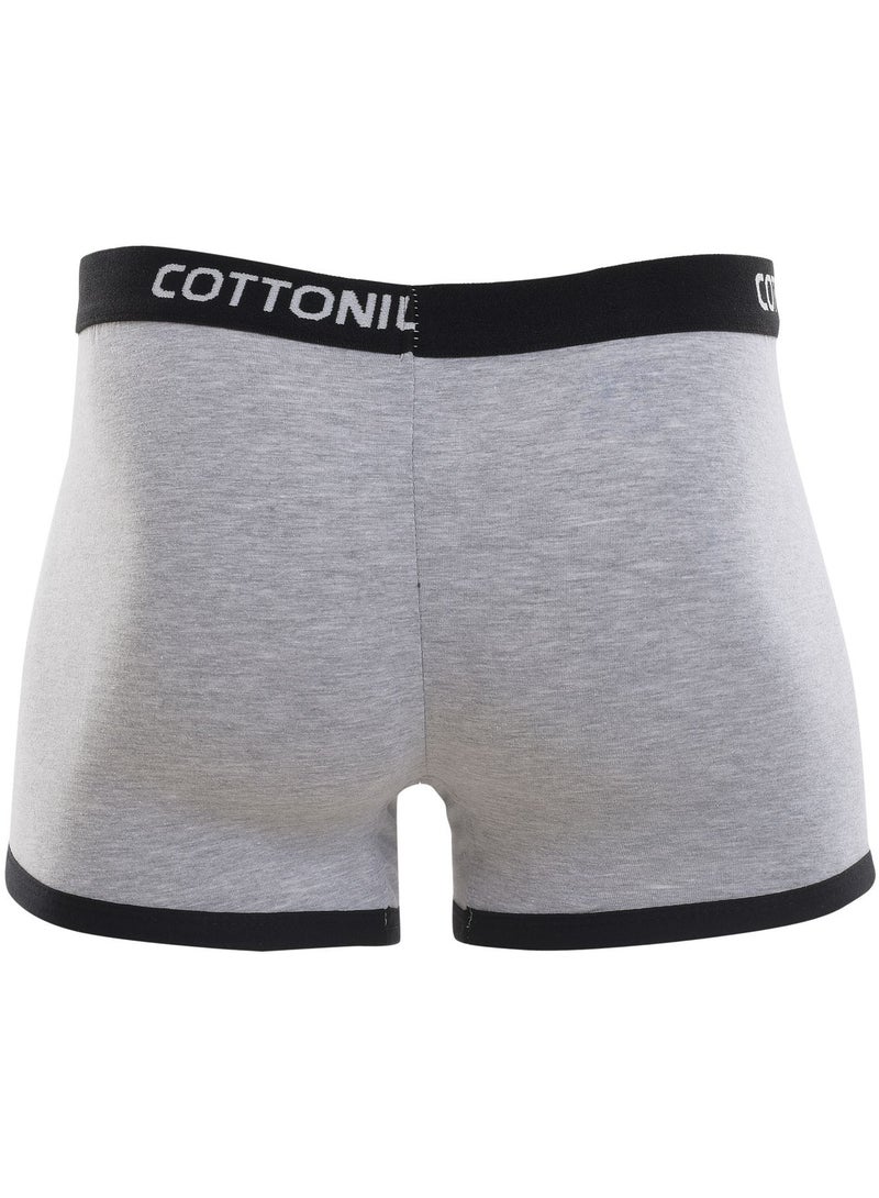 COTTONIL Cottonil - Men Boxer Relax-Grey  - Image 2