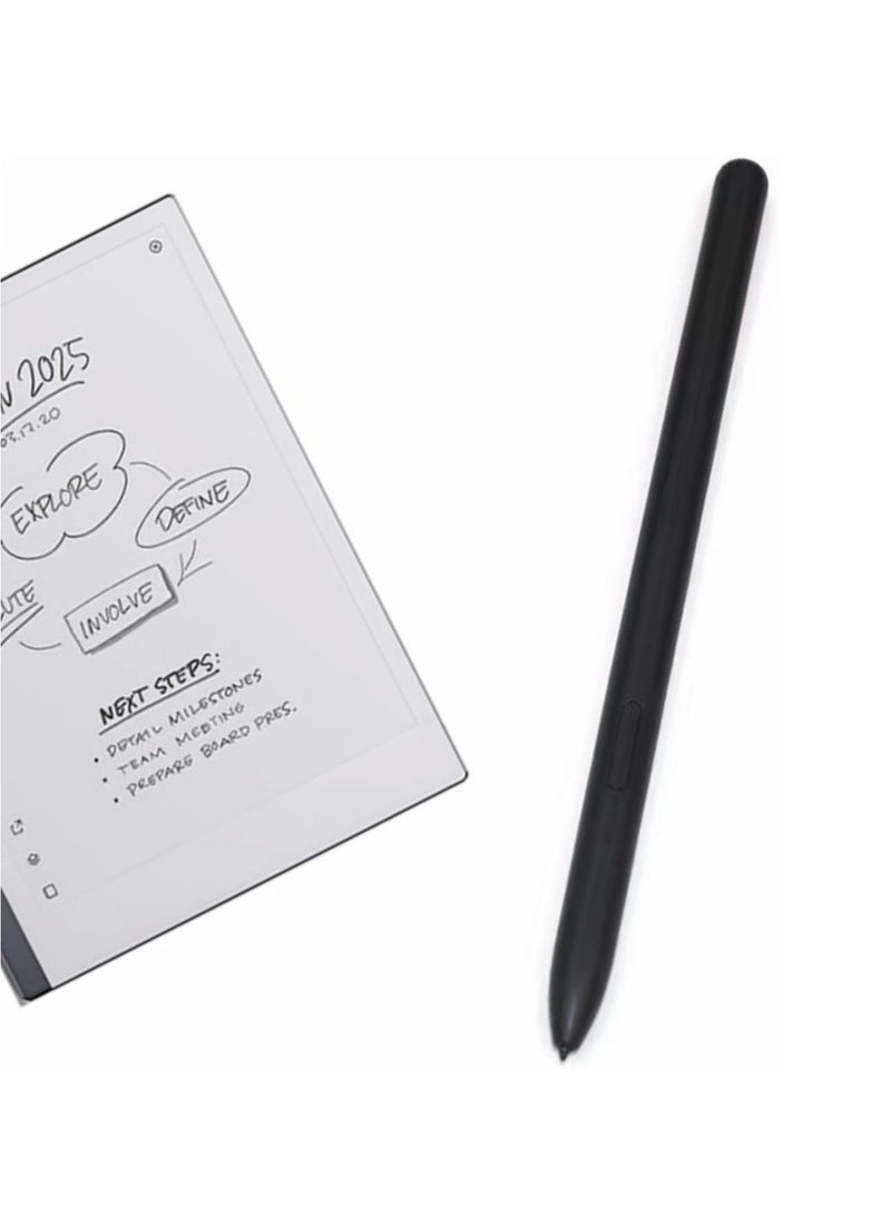 General Stylus for Remarkable 1 / Remarkable 2 E-book for Ireader Smart/Smart Air/Smart X Pro for Boox Max Lumia Nova Tab Note Series Pad Book Touch Screen Stylus (Black)  - Image 1