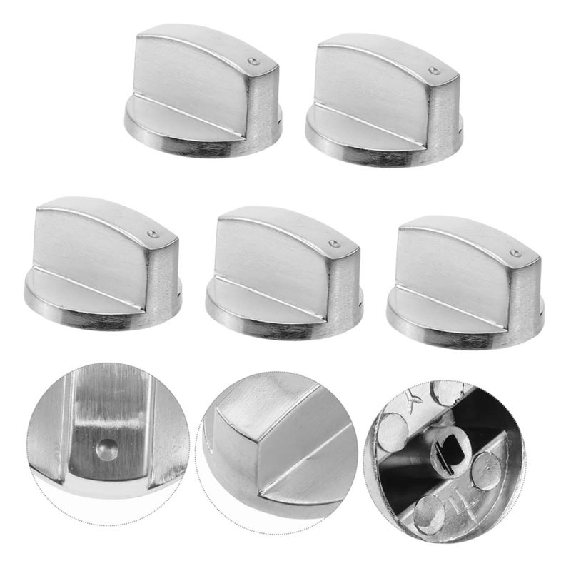 5Pcs Stove Control Knobs Replacement Gas Burner Ergonomic Easy Install - Image 4