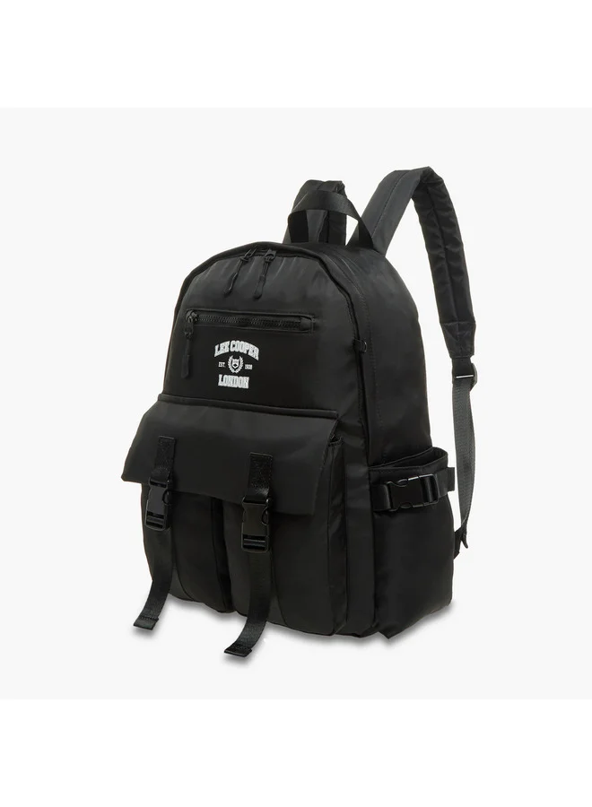 لي كوبر Unisex Logo Print School Backpack and Pencil Pouch set