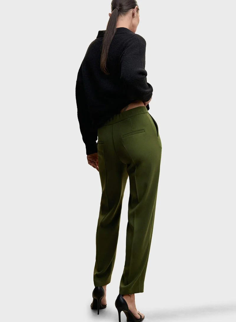 MANGO High Waist Pants