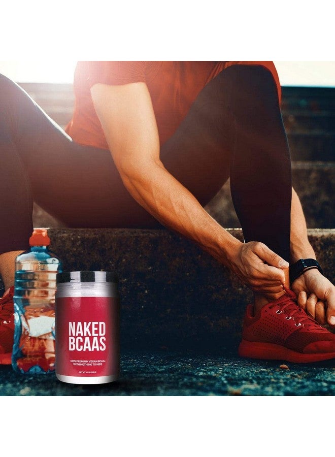 NAKED nutrition Naked BCAAs Amino Acids Powder, Only 1 Ingredient, Pure 2:1:1 Formula, Vegan Unflavored Branched Chain Amino Acids, Instantized All Natural BCAA Supplement - 500 Grams, 100 Servings - Image 4