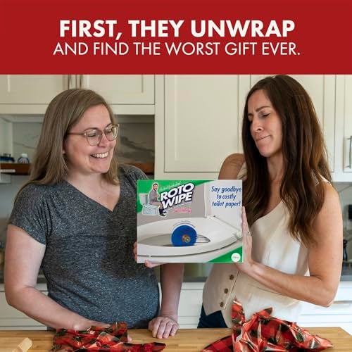 Prank Pack Roto Wipe – Funniest Prank Gift Box | Hilarious Empty Gag Gift for White Elephant & Christmas 2025 | Funny Gift Box for Coworkers, Friends & Men Who Have Everything, As Seen on Shark Tank - Image 2