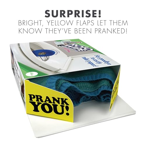 Prank Pack Roto Wipe – Funniest Prank Gift Box | Hilarious Empty Gag Gift for White Elephant & Christmas 2025 | Funny Gift Box for Coworkers, Friends & Men Who Have Everything, As Seen on Shark Tank - Image 4
