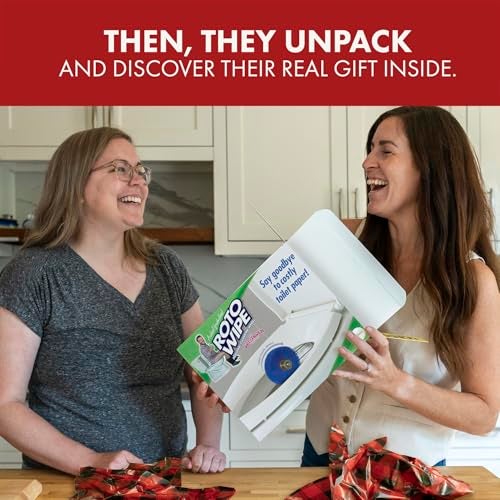 Prank Pack Roto Wipe – Funniest Prank Gift Box | Hilarious Empty Gag Gift for White Elephant & Christmas 2025 | Funny Gift Box for Coworkers, Friends & Men Who Have Everything, As Seen on Shark Tank - Image 3