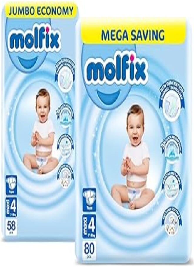 Super Saver Molfix Bundle - Baby Diapers - Maxi Size 4-138 Pieces - pzsku/ZF725AD61CC4C995E4EFDZ/45/_/1717613382/04922be3-2ae4-4edf-a600-adb30e9a8bf3