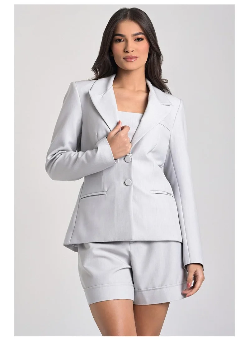 Carmen Steffens  Double-Breasted Natural Blazer for Women | Best Price UAE
