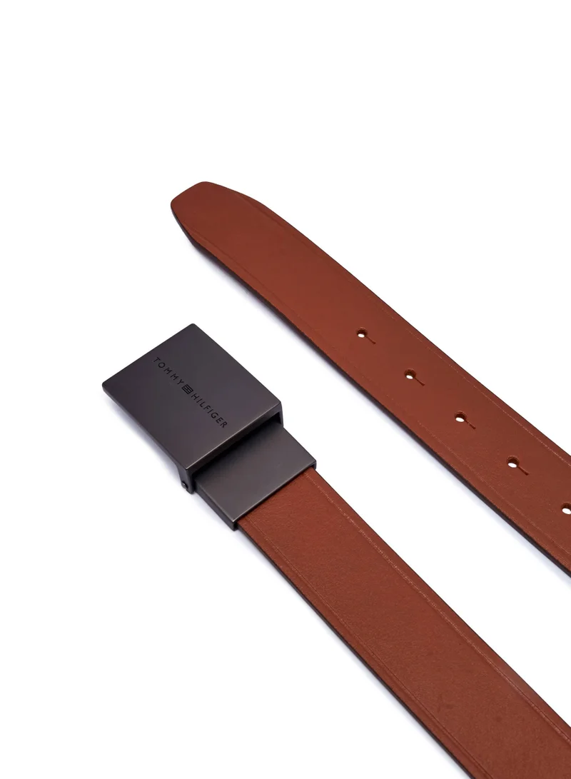 TOMMY HILFIGER Plaque Buckle Belt