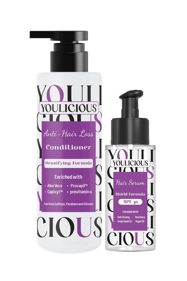 بلسم يوليشس المضاد لتساقط الشعر + سيروم للشعر