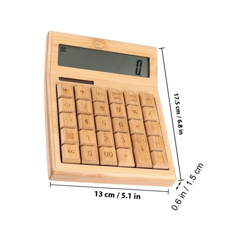 Portable Solar Calculator with LCD Display 29 Keys for Office and Student Use - Image 3
