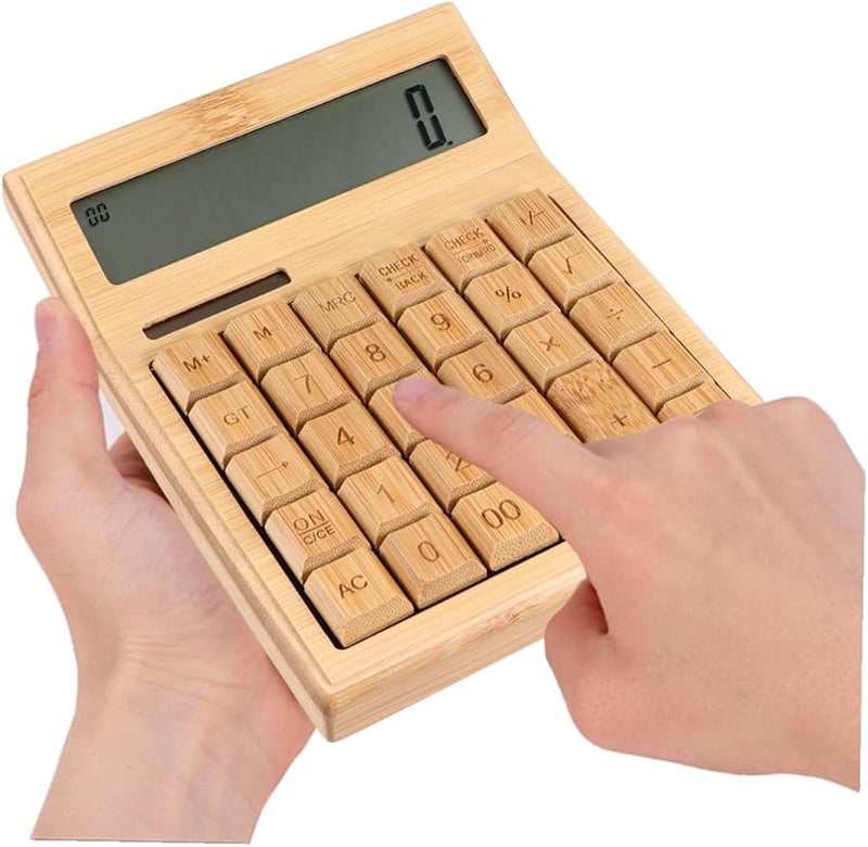 Portable Solar Calculator with LCD Display 29 Keys for Office and Student Use - Image 1