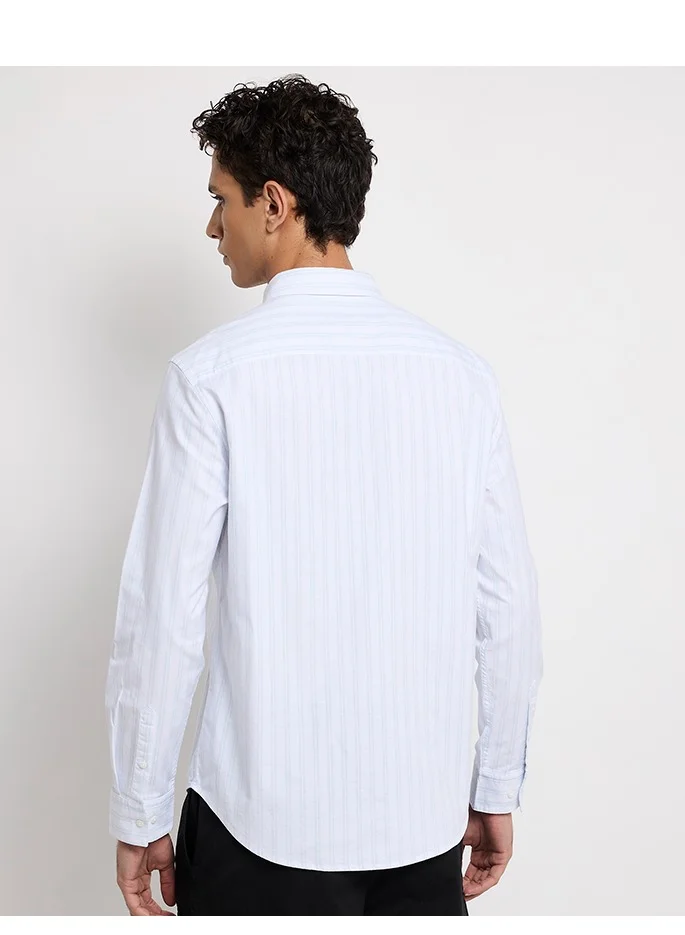Calvin Klein Jeans Striped Button-Down Collar Shirt