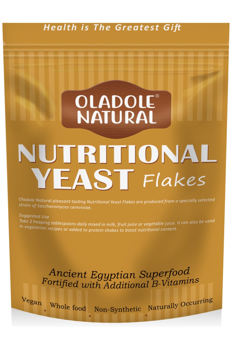 أولادول ناتشورال رقائق الخميرة الغذائية - 142 جرام غنية بفيتامينات ب والبروتين والألياف، وتدعم المناعة - Image 1