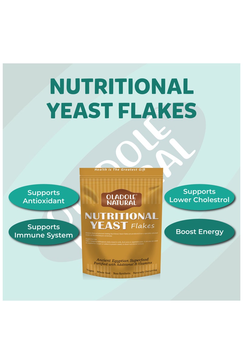 أولادول ناتشورال رقائق الخميرة الغذائية - 142 جرام غنية بفيتامينات ب والبروتين والألياف، وتدعم المناعة - Image 5
