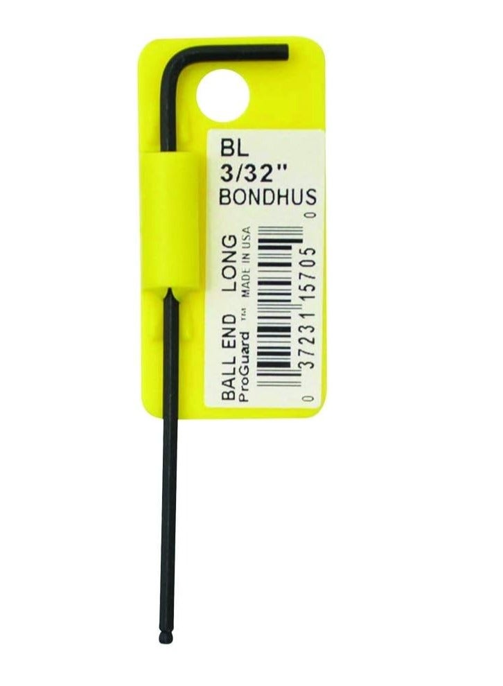 Bondhus 15705 3/32" Ball End L-wrench, Multi, One Size