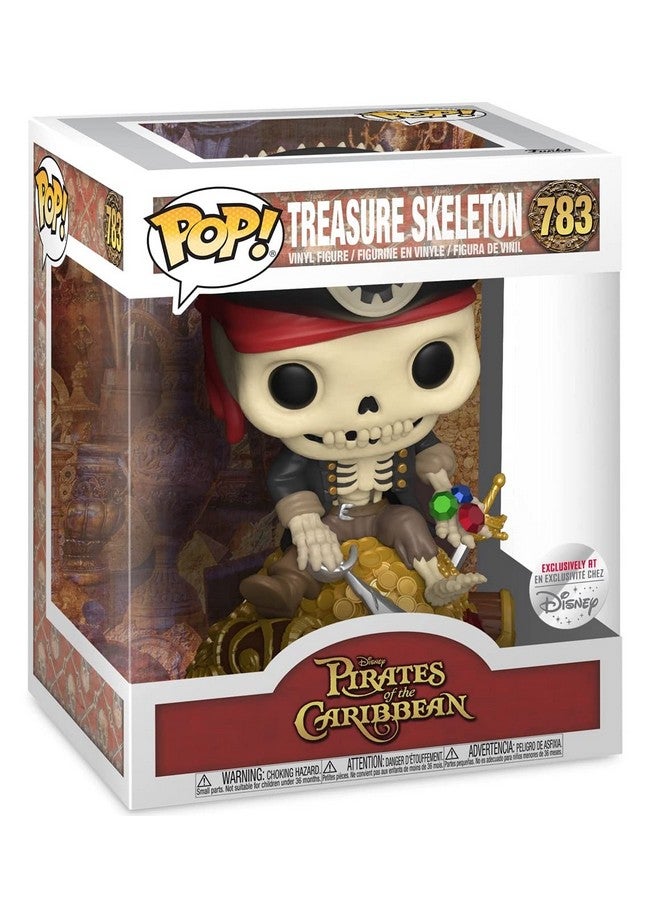 Funko Funko 48889 Pop! Disney: Pirates of The Caribbean - Treasure Skeleton (Special Edition) #783  - Image 3