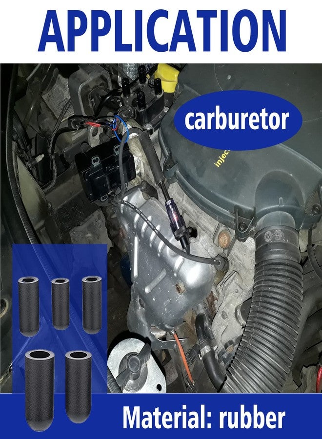 BUSY-CORNER Vacuum Cap Assortment, Vacuum Plug, Hose End Cap, Rubber Vacuum Cap Set for Carburettor, Manifold, Automotive, 3/16", 5/16", 7/32", 1/4", 5/32", 3/8", 1/2", 5/8" - Image 5