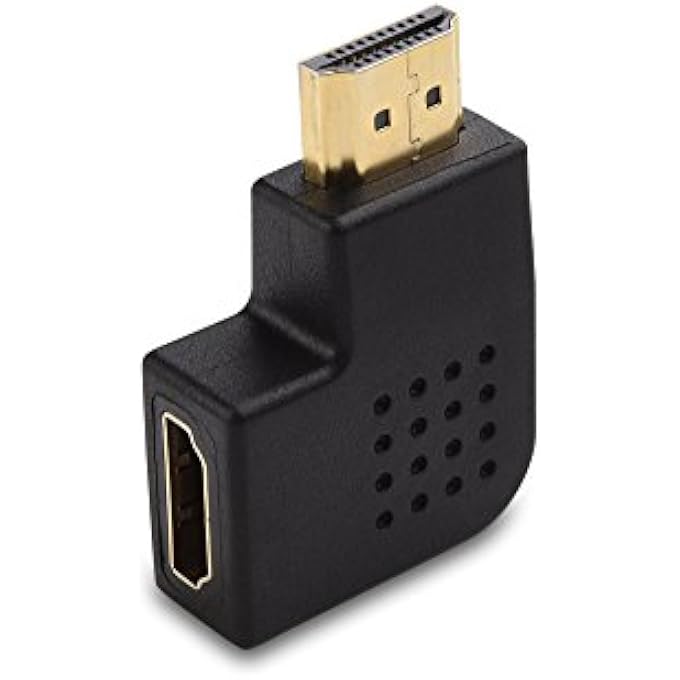 rayihni COMBO, 270 DEGREE RIGHT AND 90 DEGREE LEFT VERTICAL FLAT HDMI ADAPTER (HDMI MALE TO HDMI FEMALE ADAPTER) - Image 3