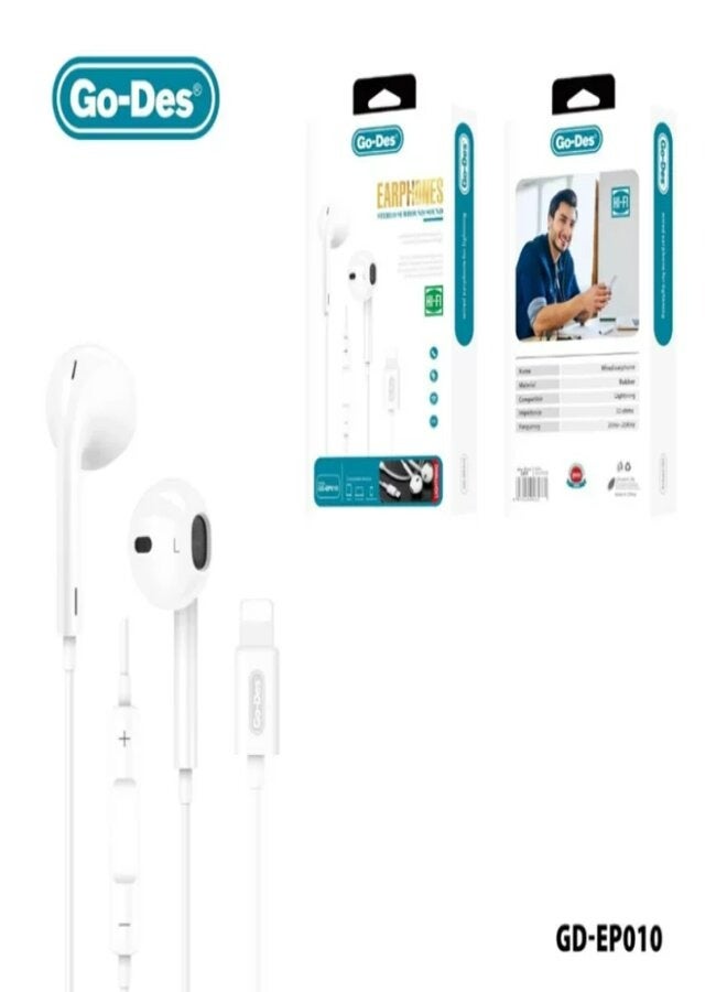 godes Godes Go Des Lightning Earphone ZF72636D8CE133A3F2B39Z