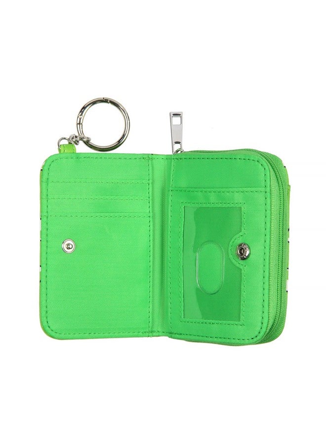 Bioworld - Super Mario Yoshi Women'S Compact Wallet With Snap Closure And Zipper Compartment - Image 1