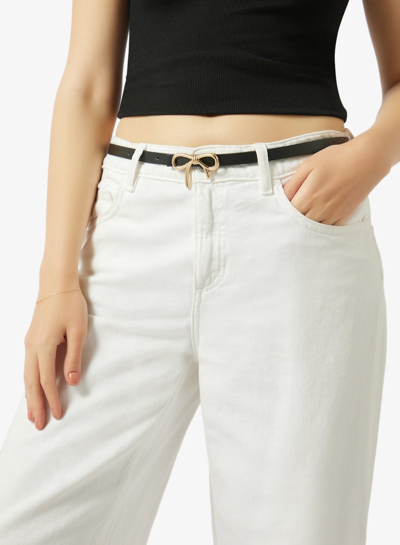 Ginger Bow Buckle Belt - Image 3