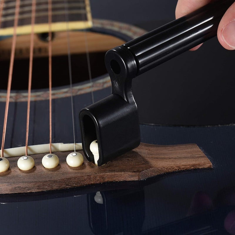 AmiciSound Guitar String Winder Grover Quick Speed Bridge Pin Remover Peg Puller Guitar Repairing Tools - Image 2