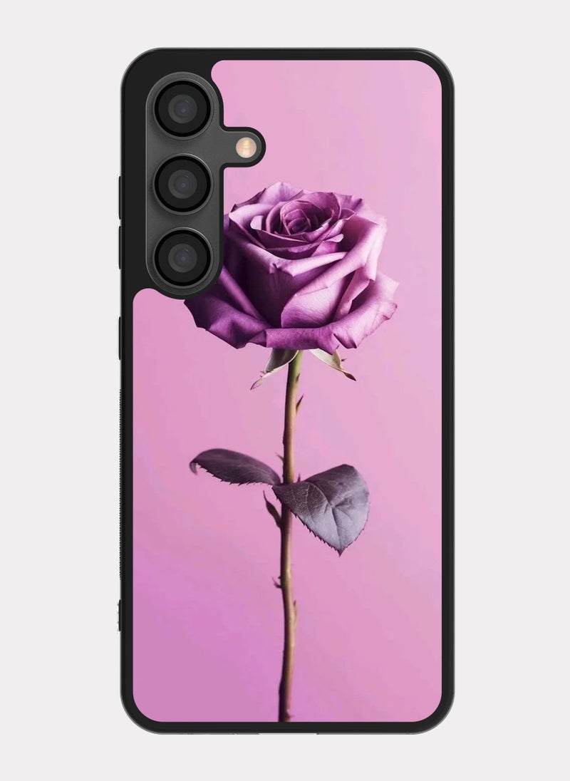 PXLAAT Samsung Galaxy S24 Plus case cover Purole Rose - Image 1