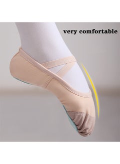 Generic Upgraded Soft Bottom Dancing Yoga Ballet Shoes Elastic Mouth Lace Free Shoes For Children And Women, Which Can Better Protect The Feet And Make The Shoes More Durable  - Image 4