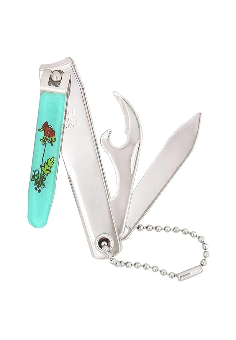 SSKR Bell Nail Cutter Finger Nail Cutter for Thick and Ingrown Toenails Stainless Steel for Mens and Women Multicolor - Image 2