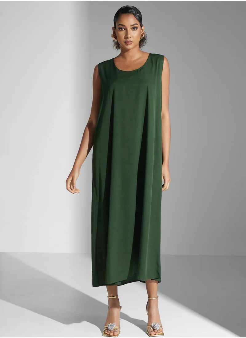 Yaser albik Embellished Ruched Dress