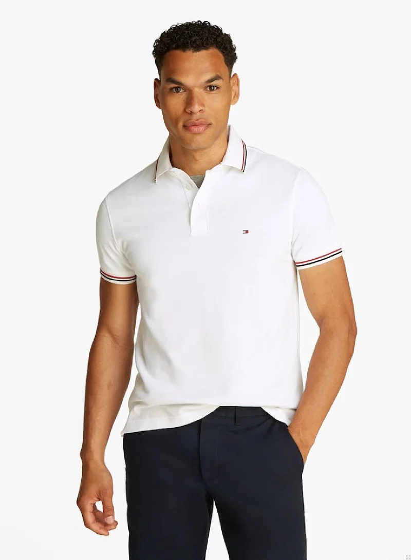 Tipped Slim Fit Polo Shirt