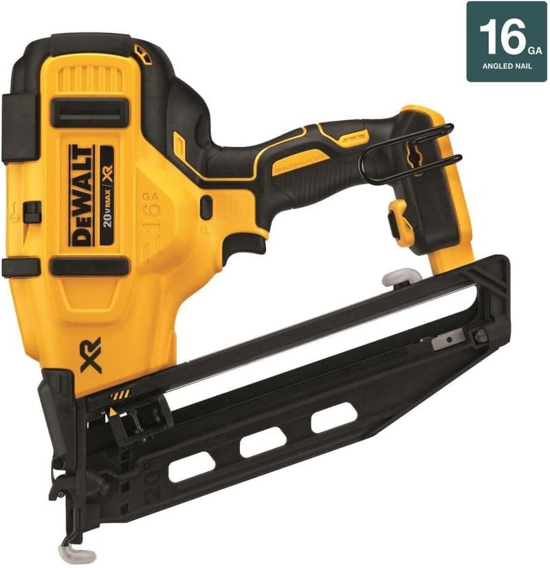 DEWALT 20V MAX Finish Nailer Angled 16GA Tool Only DCN660B - Image 4