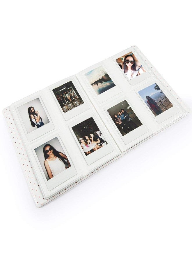 Stela 128 Pockets Mini Photo Album for Fujifilm In-stax Mini 70 Polaroid PIC-300P Film Instant Camera & Name Card (Pink) - Image 4