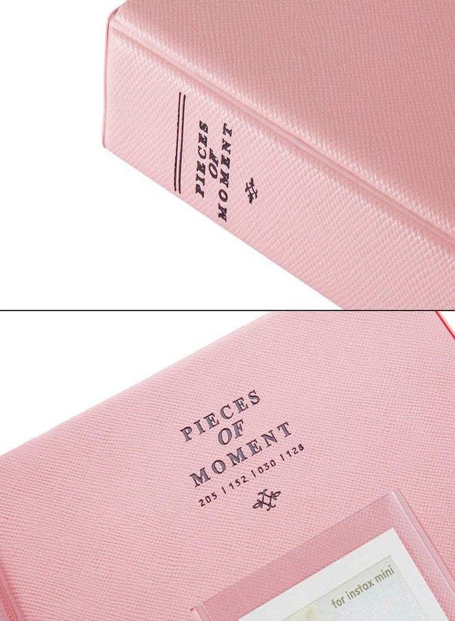Stela 128 Pockets Mini Photo Album for Fujifilm In-stax Mini 70 Polaroid PIC-300P Film Instant Camera & Name Card (Pink) - Image 5