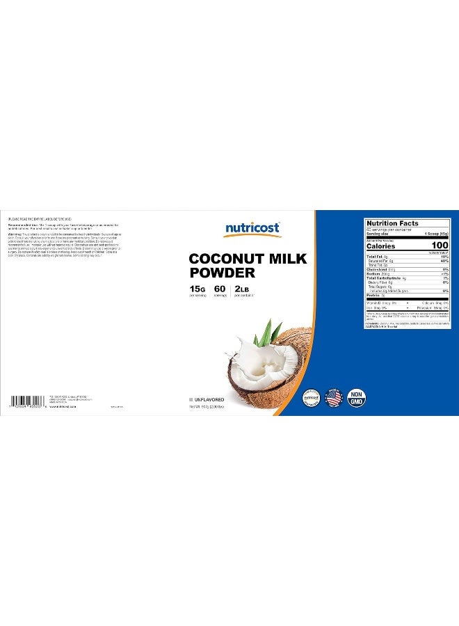 Nutricost Coconut Milk Powder - Image 2