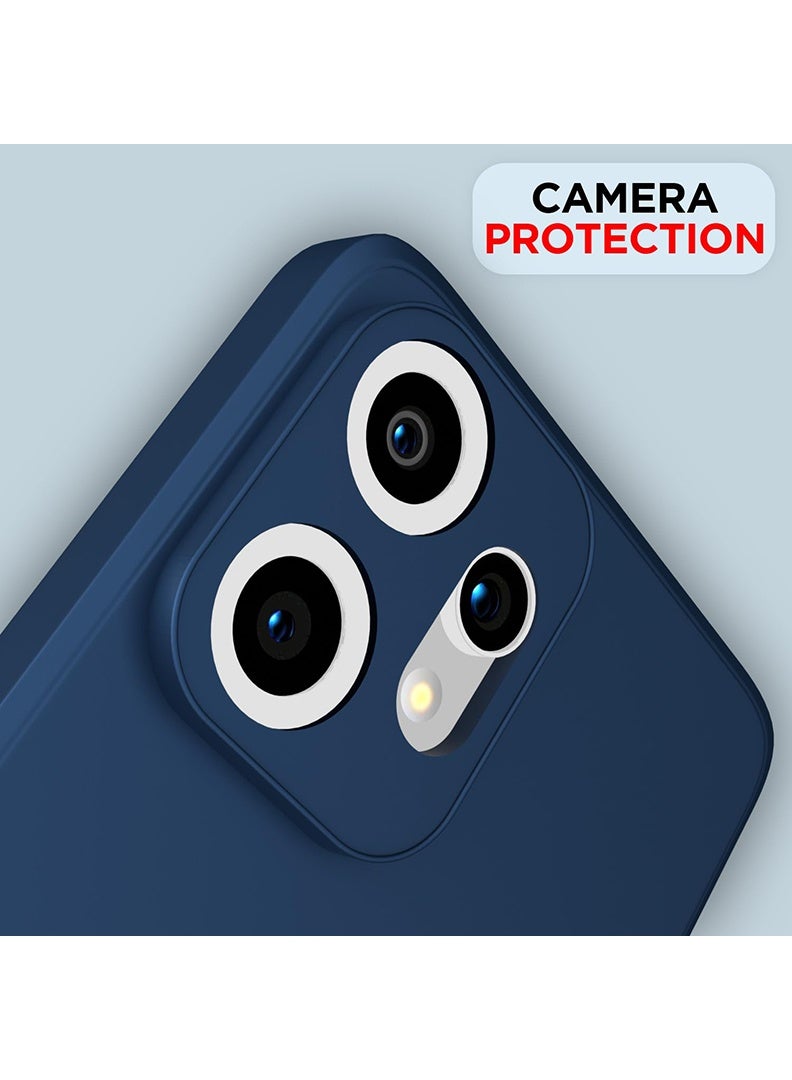 Case Up Compatible with Nothing CMF Phone 2 Pro 6.77 Inch Case, Soft & Premium Liquid Silicone [Anti-Scratch Microfiber Lining] Shockproof Protective Slim Phone Cover for 2 Pro 2025, Blue - Image 4