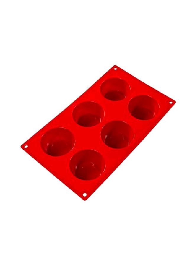 Loquat Silicone Baking Mold Red 12x7x3inch - Image 2