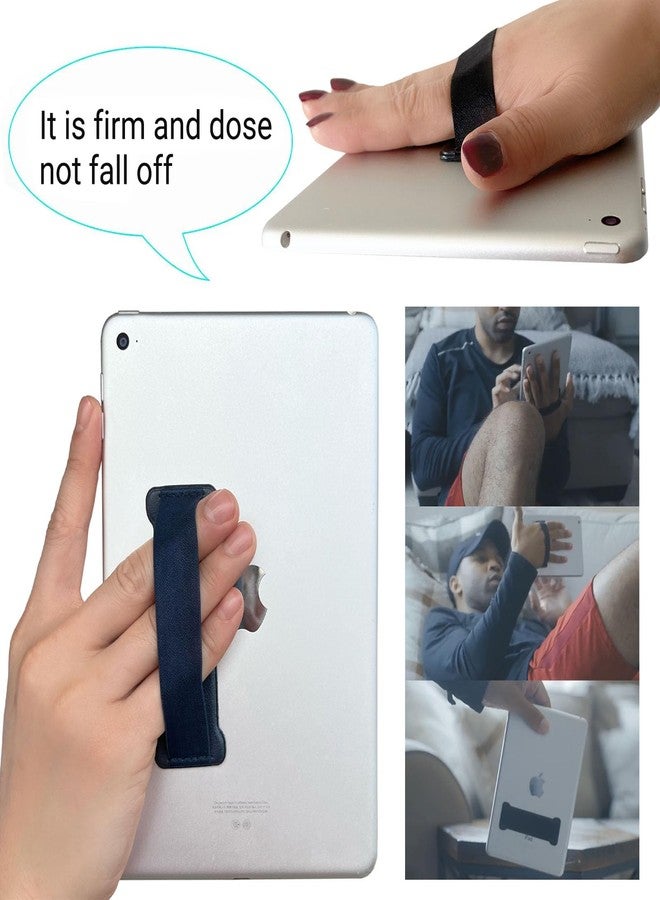 WUOJI Hand Holder Strap for ipad, Tablet Hand Holder Strap, Universal Handle Grip for iPad Kindle, Mini Tablets and Cases (Black) - Image 5