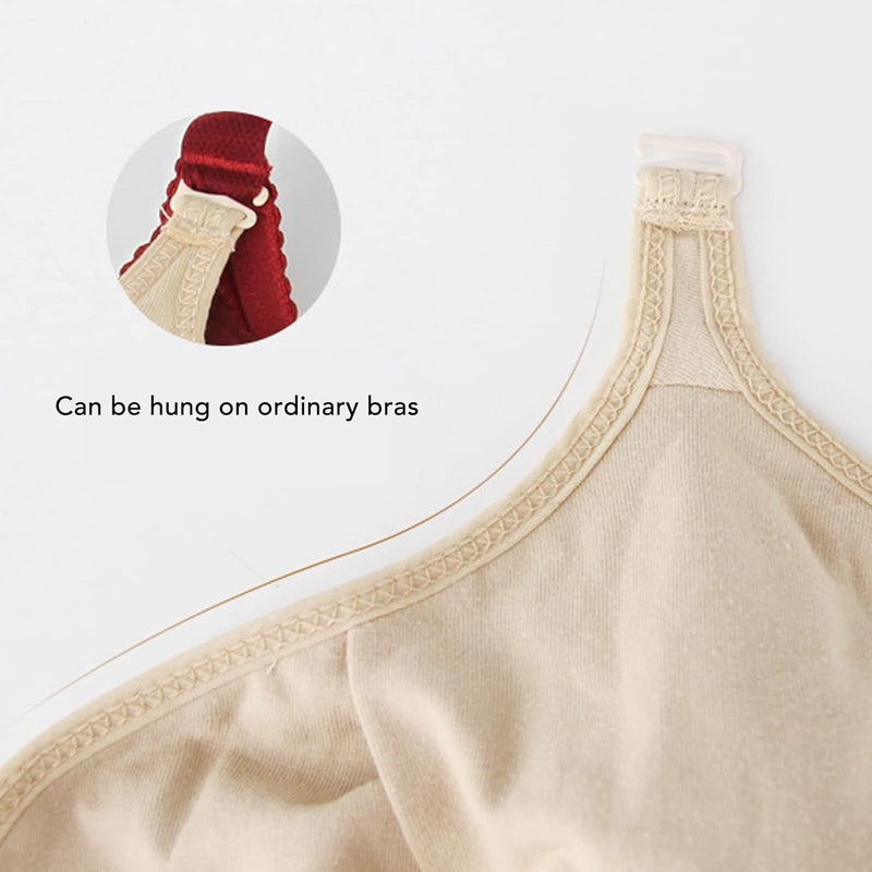 klarako Silicone Breast Protective Pocket for Mastectomy, Breast Protective Case with Spiral Hook Portable Prosthesis Breast Protect Bag L (Left) - Image 5