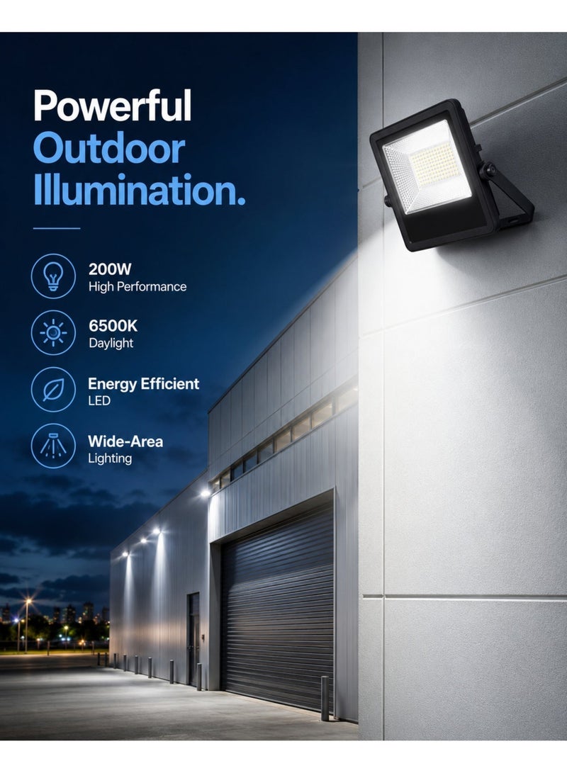 Philips SmartBright G3 LED Flood Light 200W 6500K Daylight BVP150SWB - Image 5