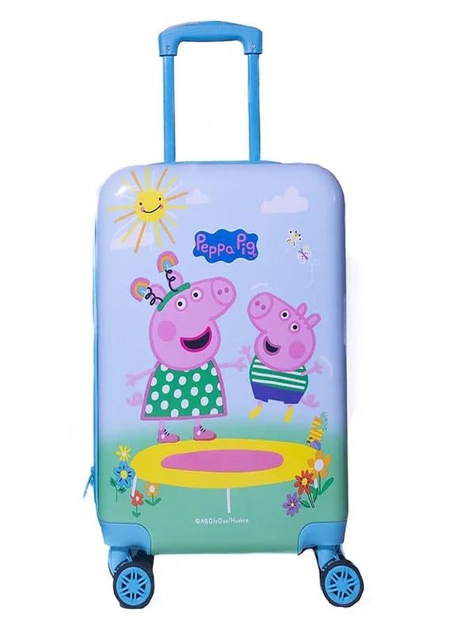 STRIDERS Peppa and George Pig Adventure Luggage Bag 20 Inches Explore The World in Style - Image 1