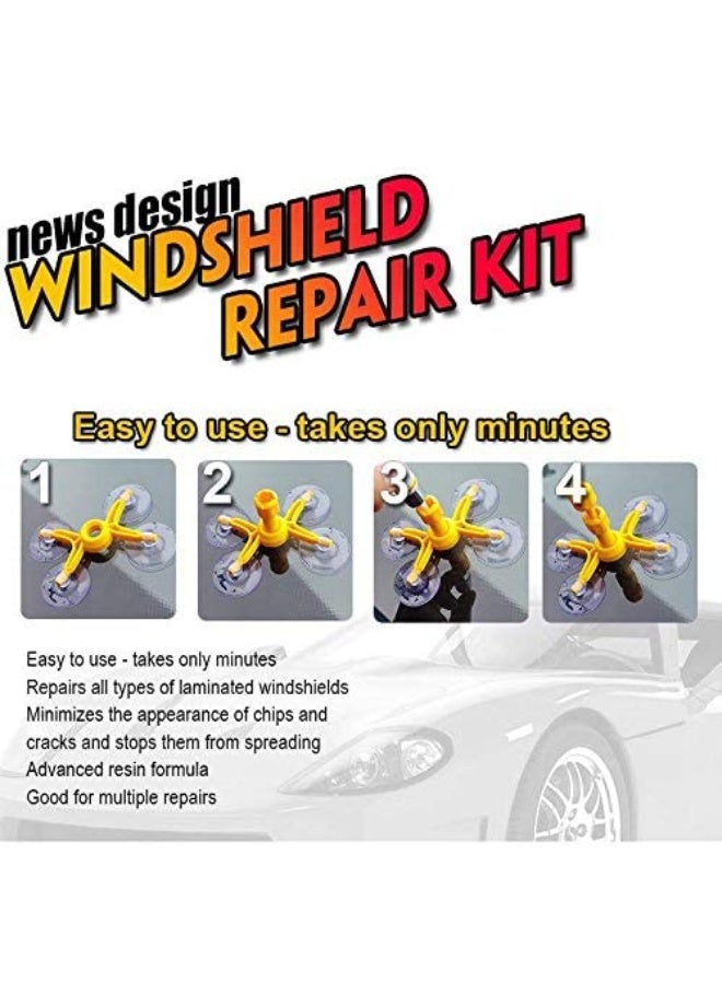 Generic Diy windshield/windscreen repair kit with advanced resin formula  - Image 3