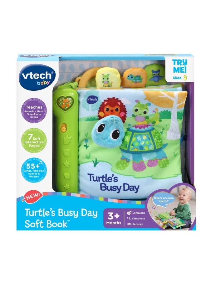 vtech Turtle'S Busy Day Soft Book  - Image 1