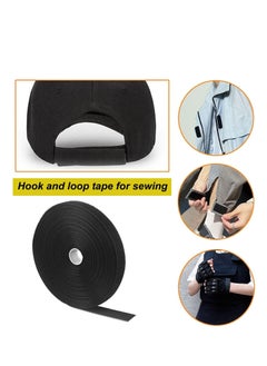 Y&D Adjustable Cable Straps with 50 Buckles Free Cut Length Black Reusable Fastening Ties Hook and Loop Securing Strap for Tidy Wire Management Cord Organizer  - Image 4