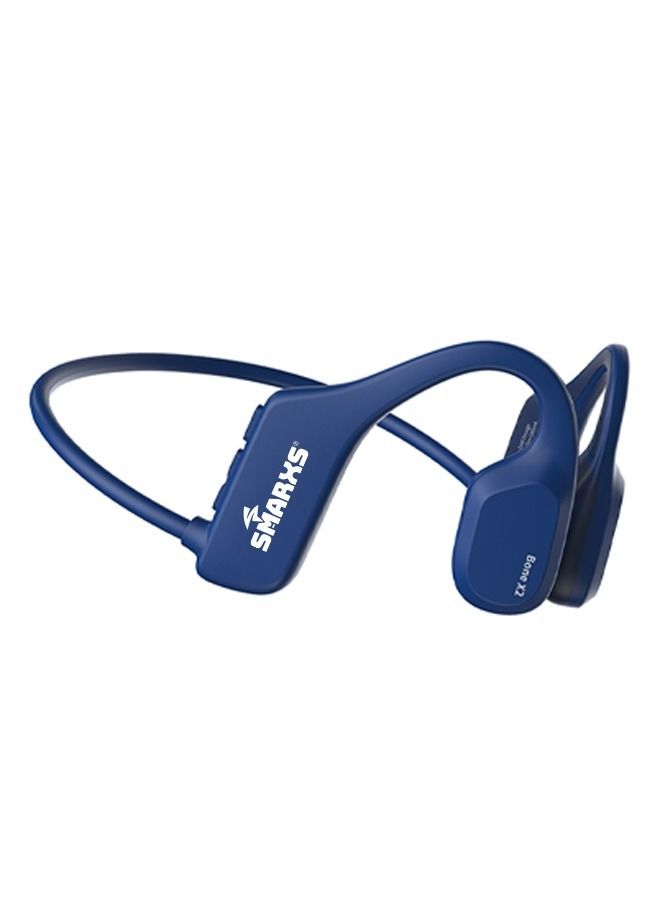 Smarxs Openear Bone X2 Swimming Stereo Ip68 Waterproof Mp3 16Gb Ear Hook Bluetooth Swimming Earphone Sport Bone Conduction Headphones Wireless. Blue Color - Image 1