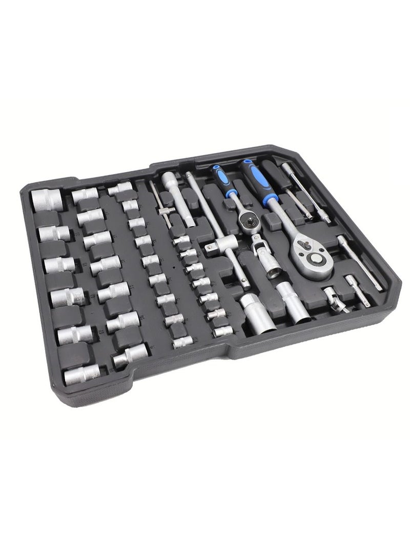 BOSS LIFE STYLE 187-Piece Professional Tool Set With Aluminum Box Best Tools For Car Motorcycle  Bike Repair  - Image 3