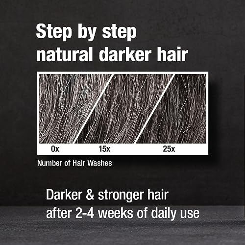 Alpecin Gray Attack Caffeine & Color Shampoo for Men 6.76 Fl Oz | Gradually Darker and Stronger Hair | Natural Looking Color Effect for Less Grays | Leaves Hair Feeling Stronger - Image 5